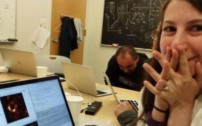 Katie Bouman, y la primera fotografía de un agujero negro