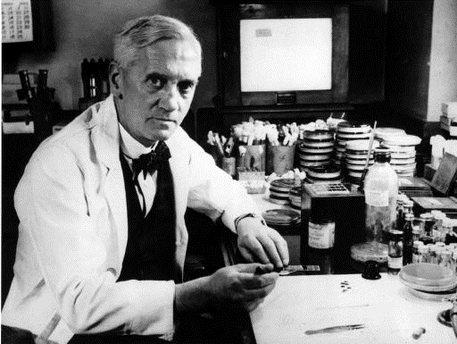 Alexander Fleming descubrió la penicilina