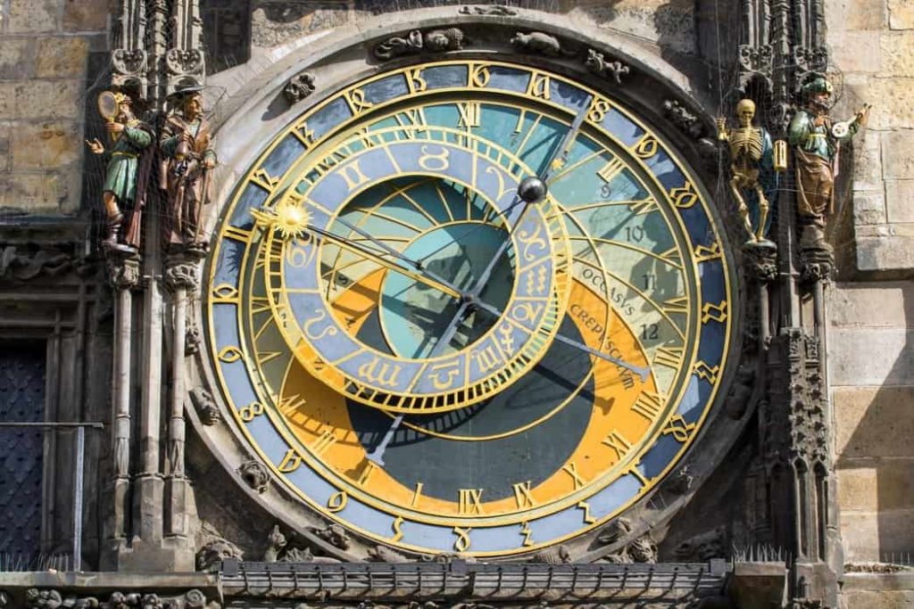 El famoso reloj astronómico de Praga