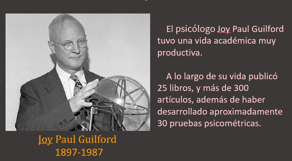 inteligencia según joy paul guilford