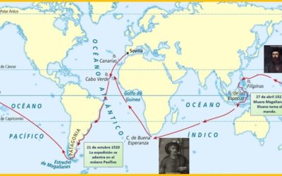 La primera vuelta al mundo: los descubrimientos de Magallanes