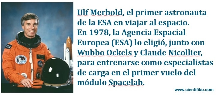 Ulf Merbold Primer astronauta de la ESA